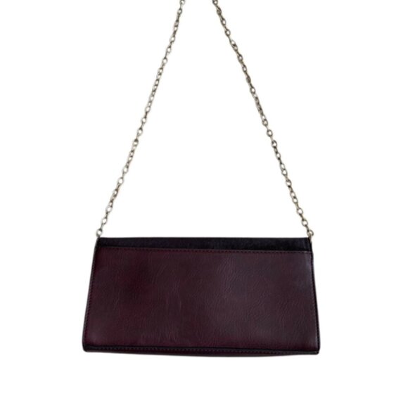 Lily & Ivy   Leather Purse  Clutch    Deep Purple  Excellent condition - Picture 3 of 10